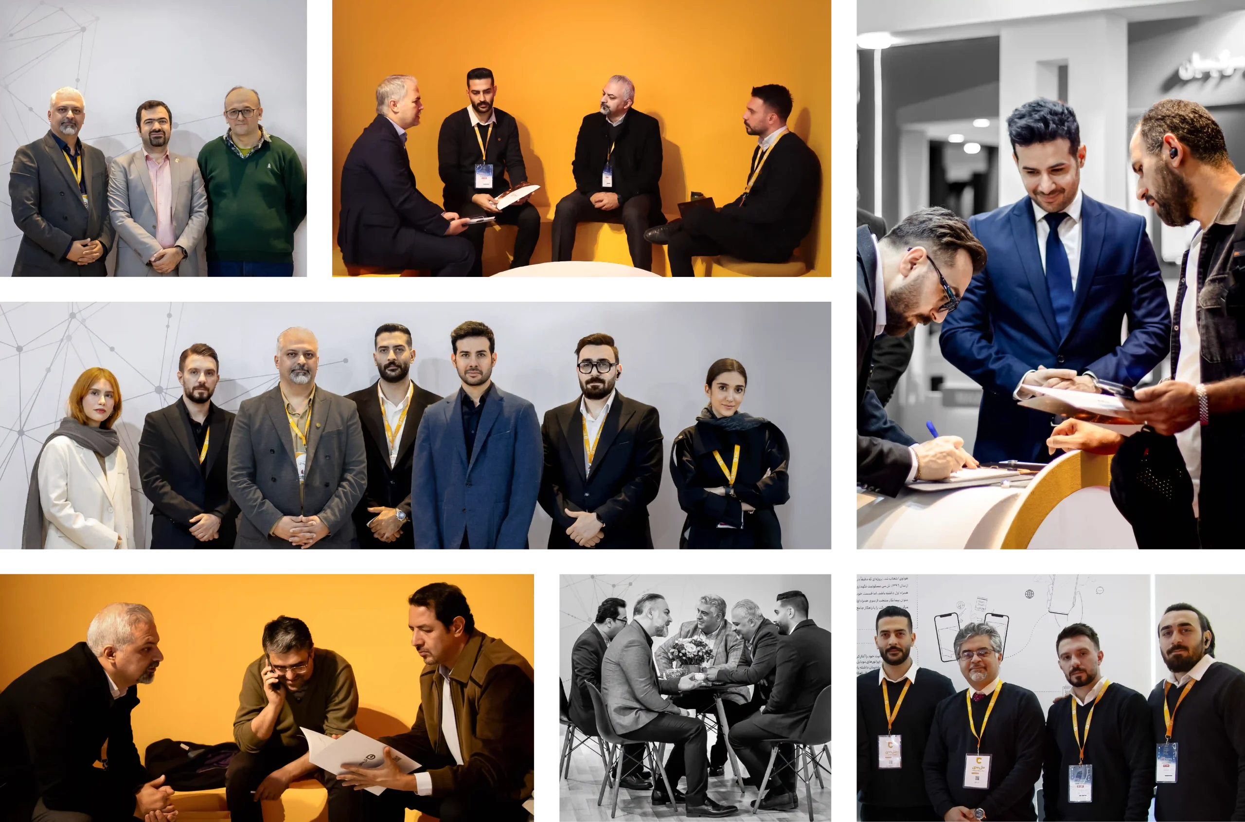 عکس دست جمعی تیم تل سی